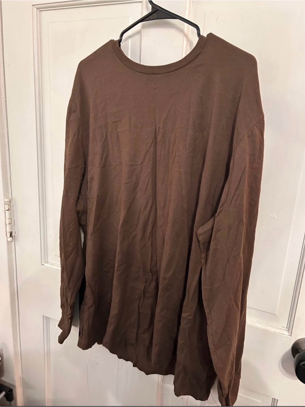 George Brown Long Sleeve Crew Neck Tee